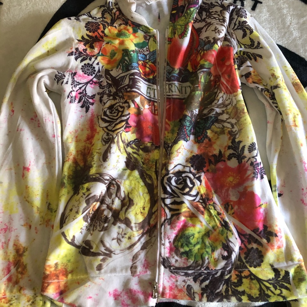 Zip up sweatshirt